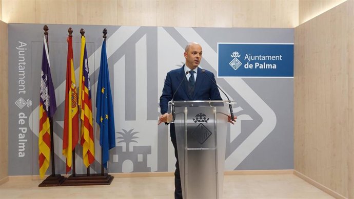 Archivo - El regidor de Urbanismo, Vivienda y Proyectos Estratégicos del Ayuntamiento de Palma, Óscar Fidalgo. Archivo.