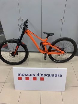 Imatge d'una de les bicicletes robades