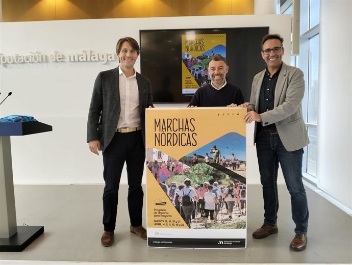 Más de 1.700 mayores de medio centenar de municipios participan en Jornadas de Marcha Nórdica de la Diputación