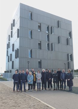 La vicepresidenta Alfaro ha visitado la promoción de 27 nuevas VPO en alquiler en Tudela.