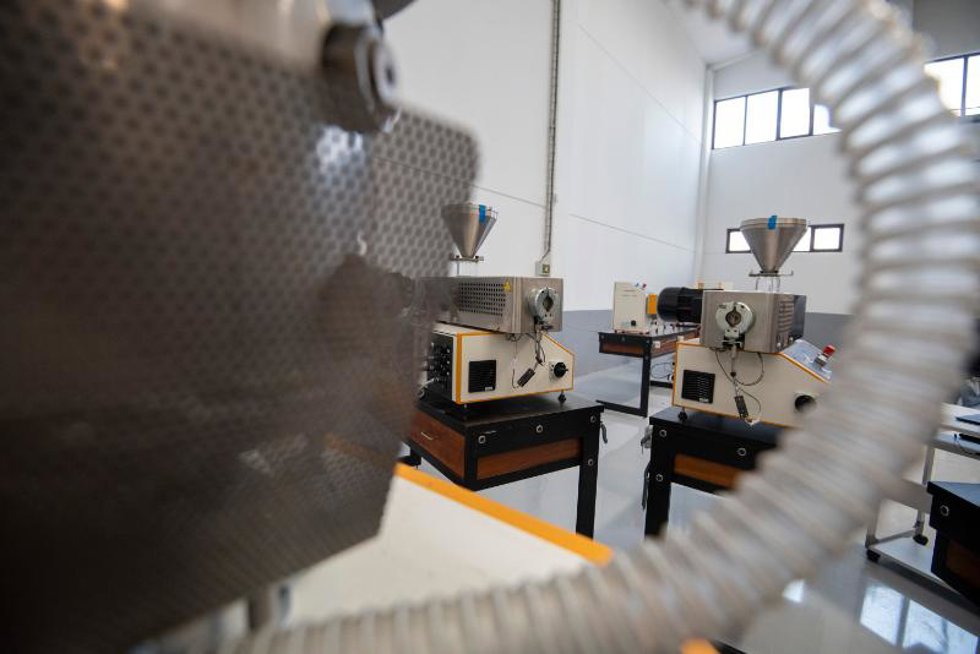 Instalación provisional del centro del Envase y el Embalaje