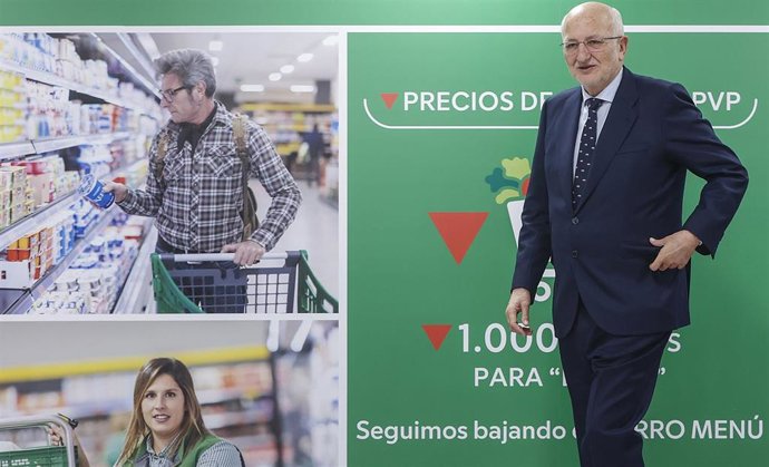 El presidente de Mercadona, Juan Roig
