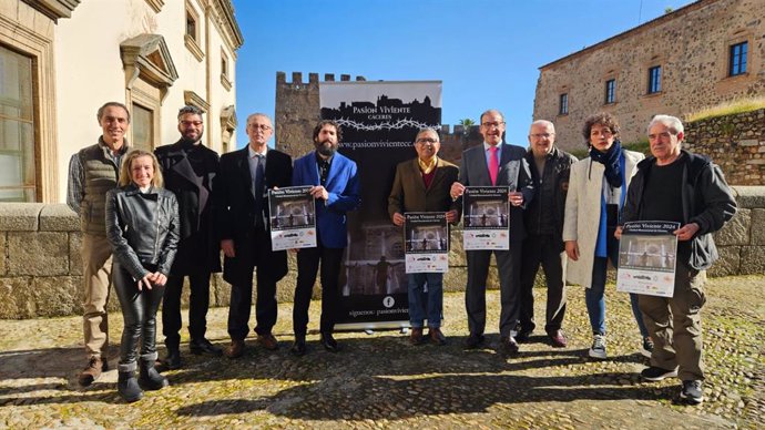 Presentación de la VI Pasión Viviente de Cáceres