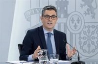 Bolaños asegura que el PSOE impedirá que jueces y magistrados comparezcan en comisiones de investigación en el Congreso