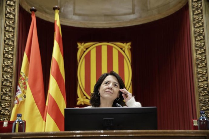 Archivo - La presidenta del Parlament de Catalunya, Anna Erra