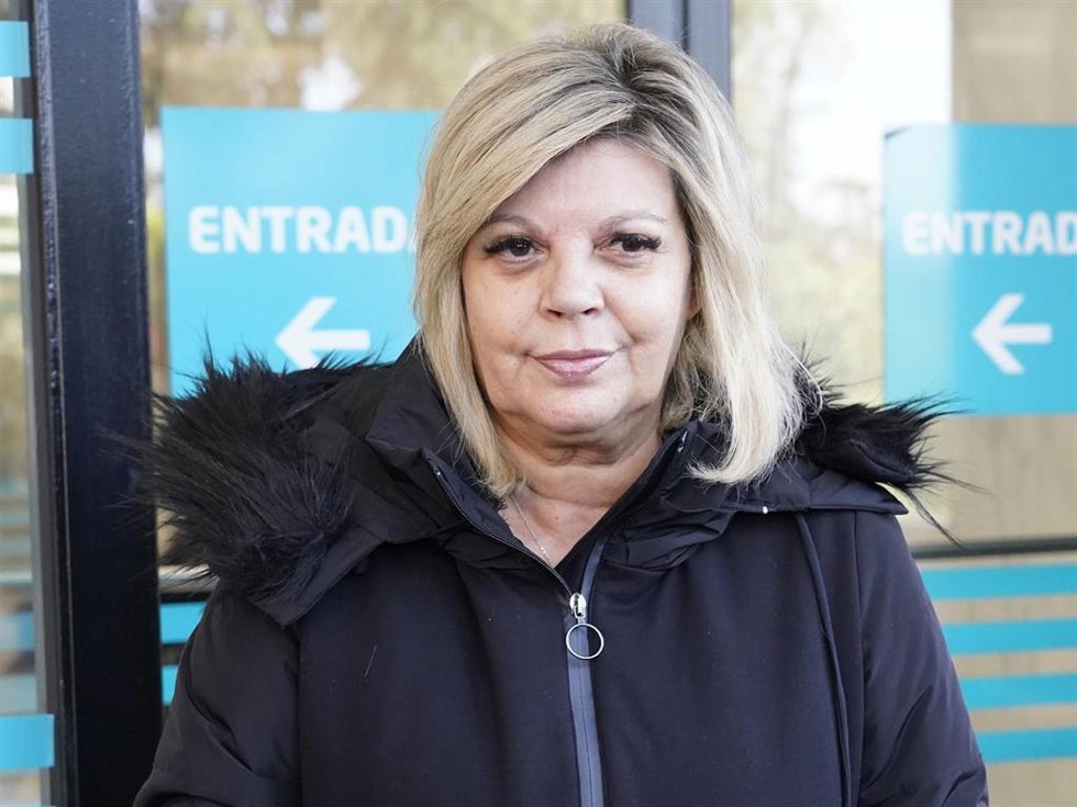 Terelu Campos sale del hospital tras recibir el alta, a 12 de marzo de 2024, en Madrid