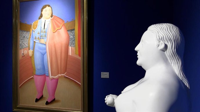 Exposición con obras de Fernando Botero en la Casa Lis de Salamanca