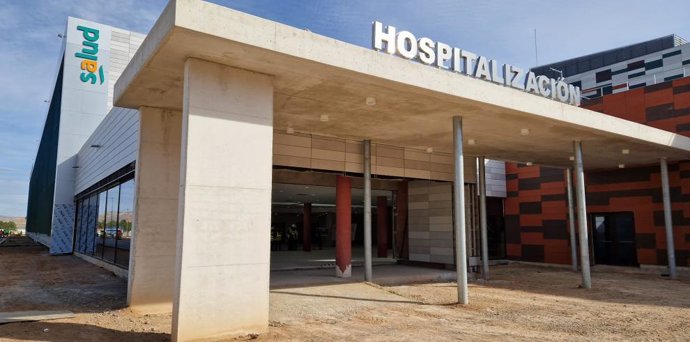 El futuro hospital de  Teruel se encuentra en obras