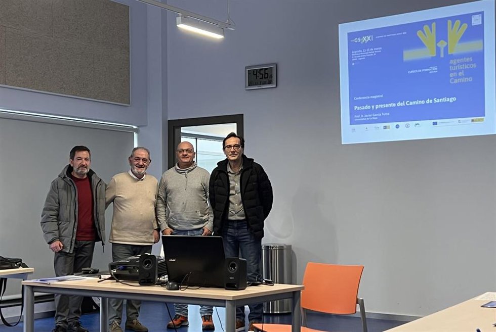 Javier García Turza inaugura el curso del 'Camino de Santiago Siglo XXI' para Agentes Turísticos en Logroño