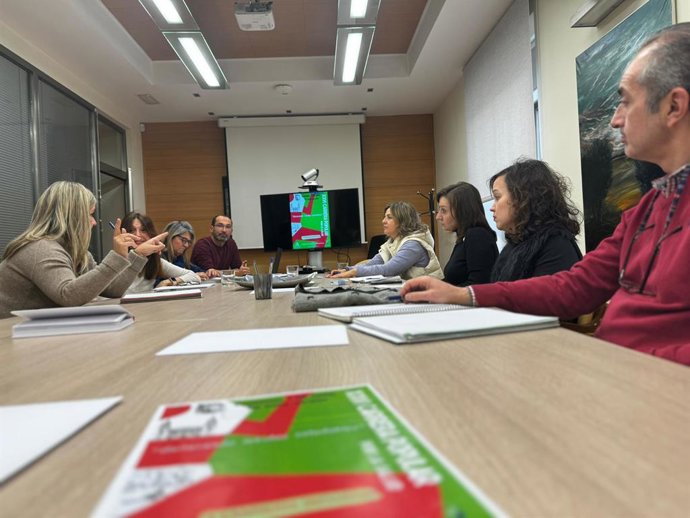 Reunión de trabajo sobre la XXVI Carrera Popular por la Salud.