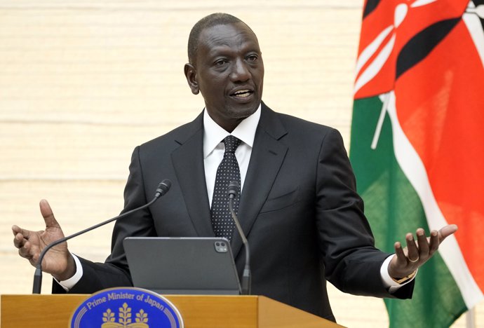 El presidente de Kenia, William Ruto