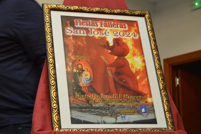 Cartel de las Fiestas Falleras de San José 2024.
