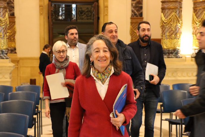 Marisol Garmendia deja su cargo en el Ayuntamiento de San Sebastián para ser delegada del Gobierno en Euskadi.