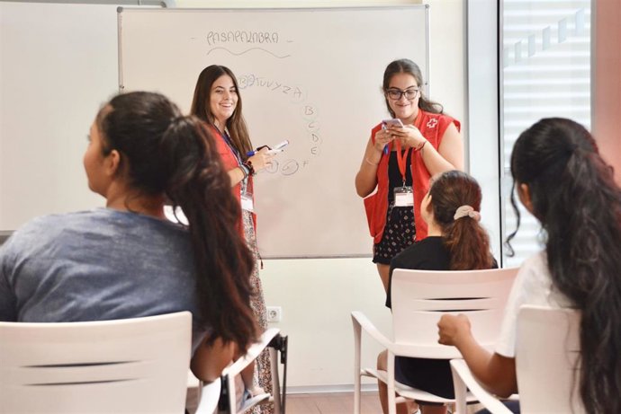 Una actividad de Cruz Roja Juventud.