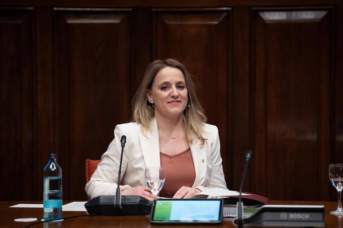 La consellera de Economía y Hacienda de la Generalitat, Natlia Mas, en una imagen de archivo.