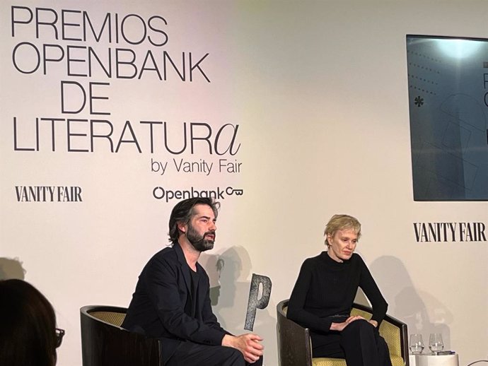 La escritora Siri Hustvedt, durante los Premios Openbank de Literatura by Vanity Fair en Madrid.