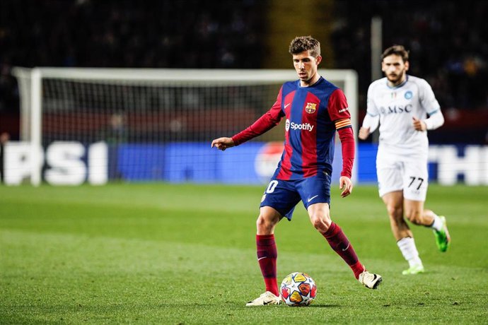 Sergi Roberto en el FC Barcelona-Nápoles