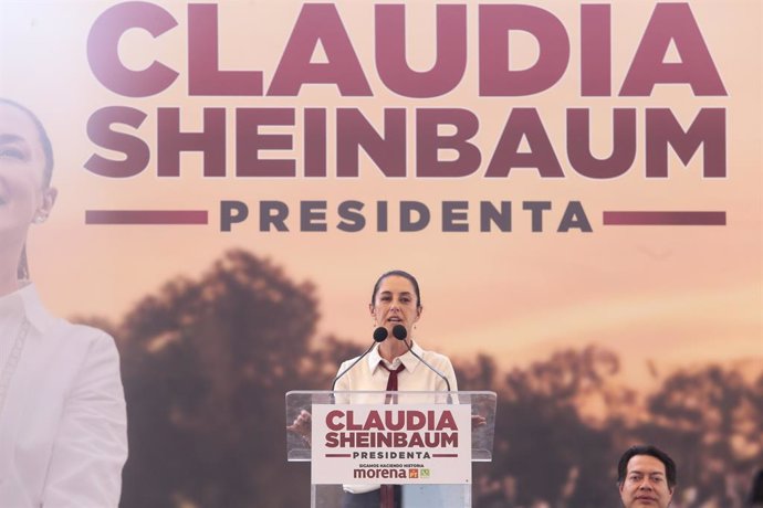 La candidata a la presidencia de México, Claudia Sheinbaum