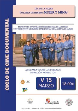 Proyección del documental 'Palabra de minero: Mujer y mina'