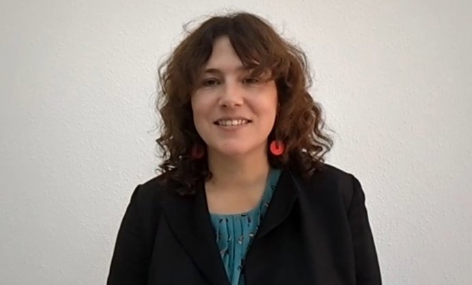 Imagen de la coportavoz de la dirección federal de Izquierda Unida, Amanda Meyer,