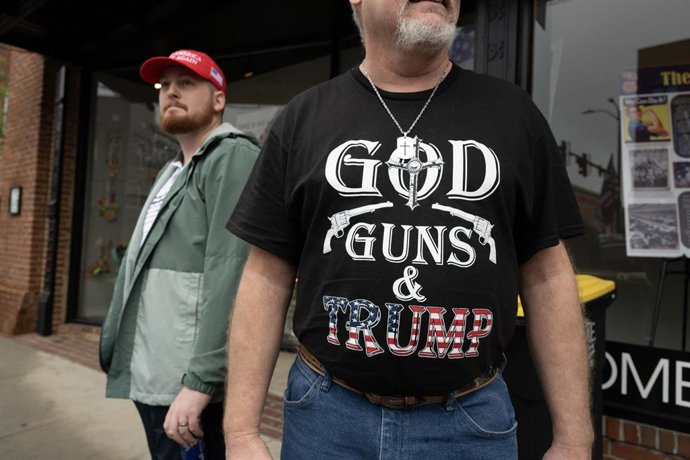 Seguidores del expresidente Donald Trump en Georgia