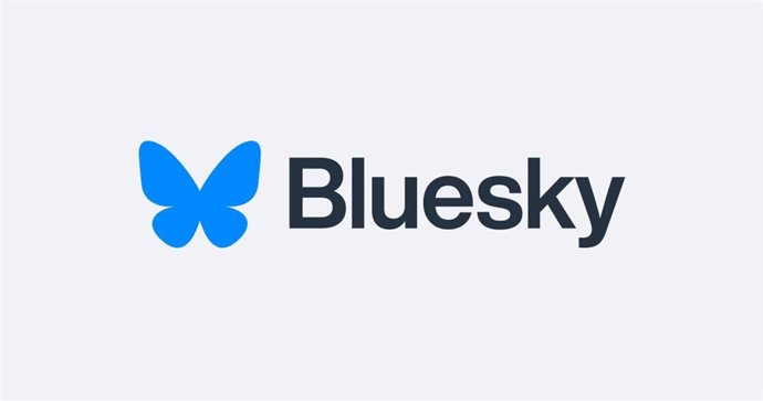 Archivo - El nuevo logotipo de Bluesky.