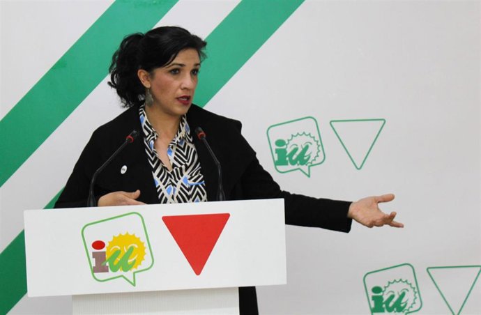 La coordinadora provincial de Izquierda Unida Málaga, Toni Morillas, en una imagen de archivo 