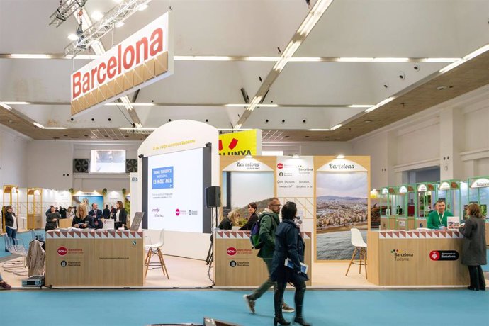 El estand de Catalunya y Barcelona del salón B-Travel.