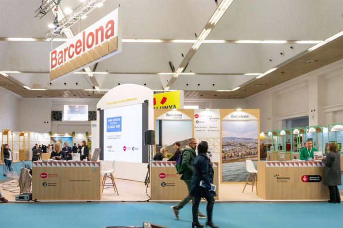 L'estand de Catalunya i Barcelona del saló B-Travel