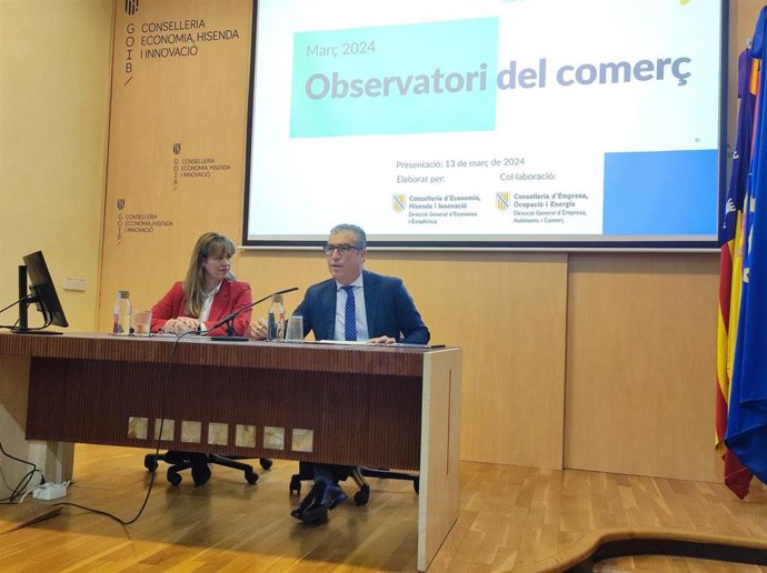 Presentación Observatorio del Comercio balear marzo 2024