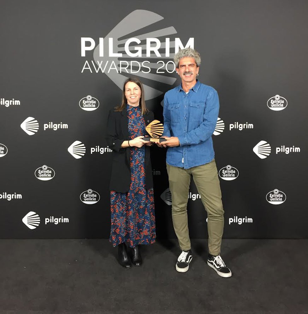 Correos recibe el premio Pilgrim 2024 a la mejor infraestructura de servicios en el Camino de Santiago