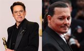 Foto: Johnny Depp publica una foto fake con Robert Downey Jr. tras los Oscar 2024... y luego la borra