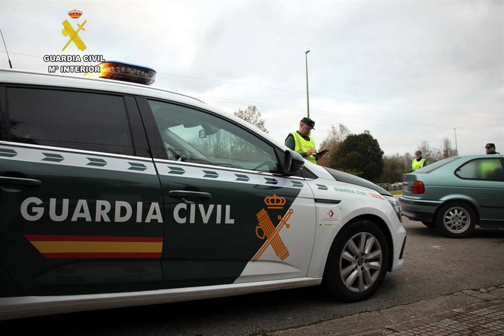Vehículo de la Guardia Civil