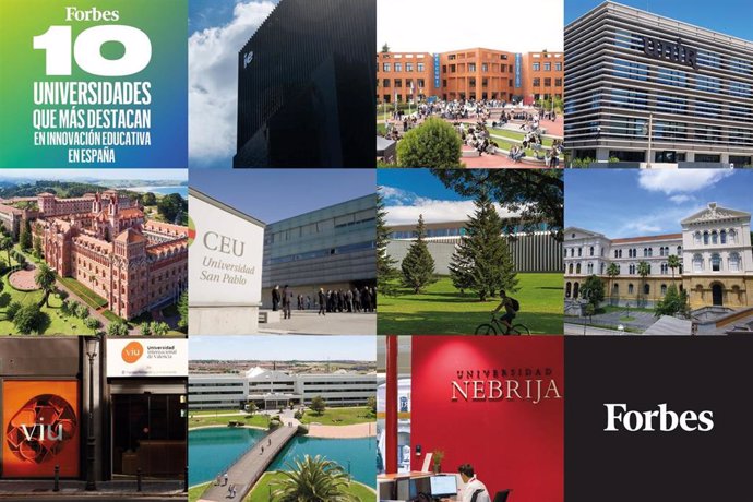 IE, la Alfonso X el Sabio y la UNIR, universidades privadas líderes en innovación educativa según Forbes