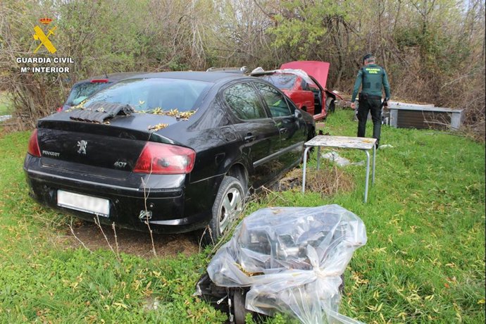 Una de las instalaciones localizadas.
