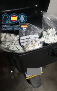 Desarticulado en Granada un servicio de "telecoca" con motos de reparto a domicilio