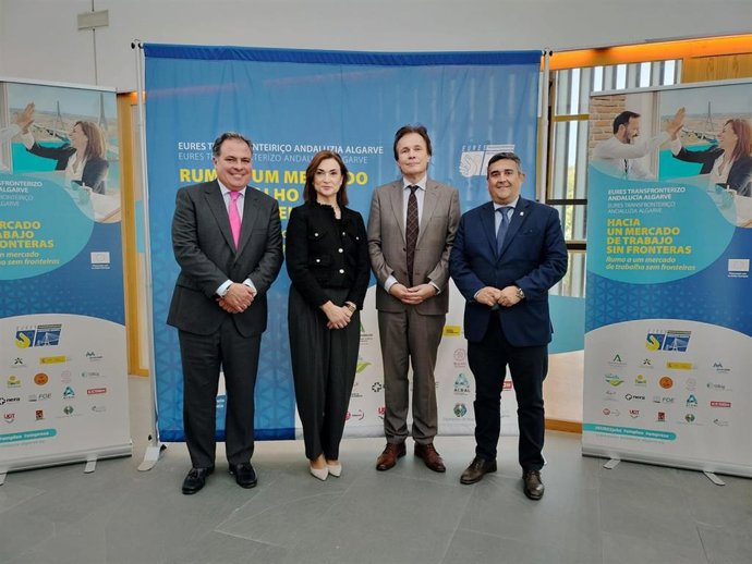 Clausura de la cuarta edición del proyecto Eures Transfronterizo Andalucía-Algarve 2022-24 (Eures-T) en Ayamonte (Huelva)