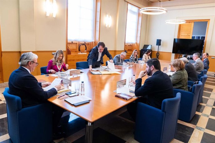 Reunión del Consejo de Gobierno de Aragón.