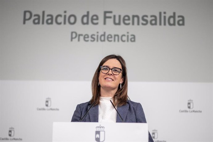 La portavoz del Gobierno de Castilla-La Mancha, Esther Padilla