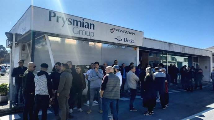 Trabajadores de Prysmian