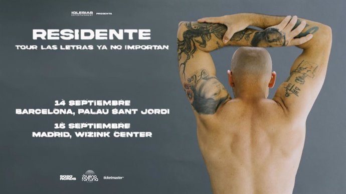 El artista Residente anuncia su gira mundial, que inicia con dos conciertos en Madrid y Barcelona