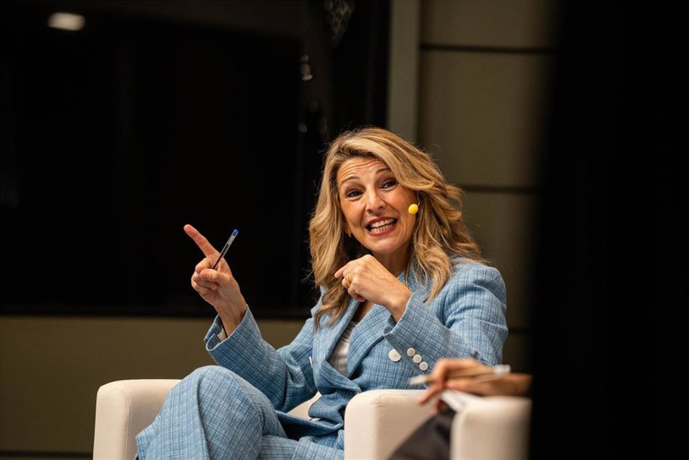 La vicepresidenta segunda y ministra de Trabajo y Economía Social, Yolanda Díaz