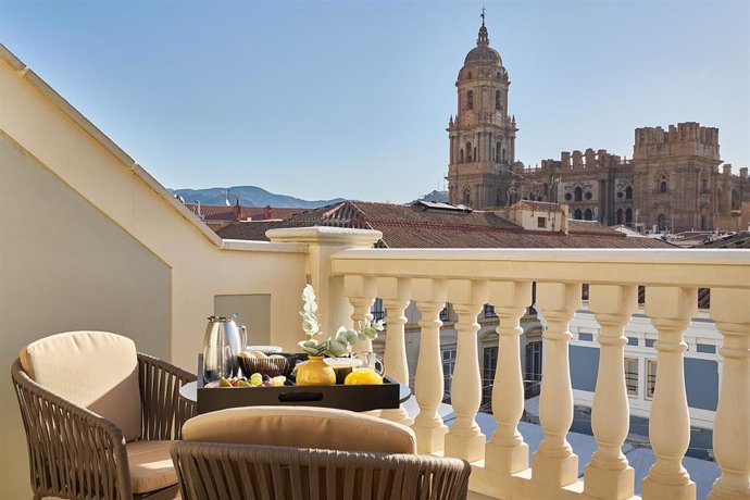 Archivo - Imagen recurso de un hotel en Málaga capital, archivo 