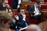 Aragonès reúne al Govern para retirar la ley de acompañamiento tras rechazarse los Presupuestos