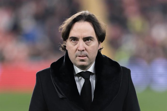 Archivo - El presidente del Rayo Vallecano, Raul Martin Presa.
