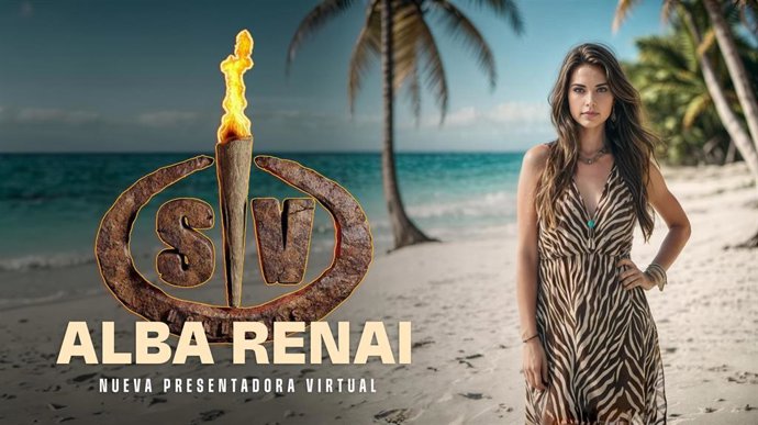 Alba Renai, influencer virtual entrenada por IA, se pondrá al frente de un espacio sobre 'Supervivientes' en Mitele