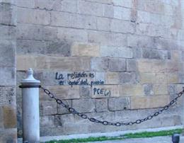 Pintada en el entorno de la Catedral de Granada