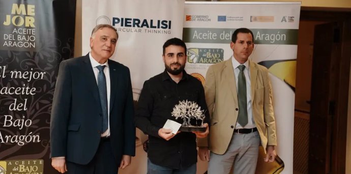 Primer premio a la calidad otorgado a la Asociación para la Recuperación de Olivos Yermos de Oliete