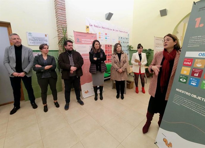 Visita a la exposición.