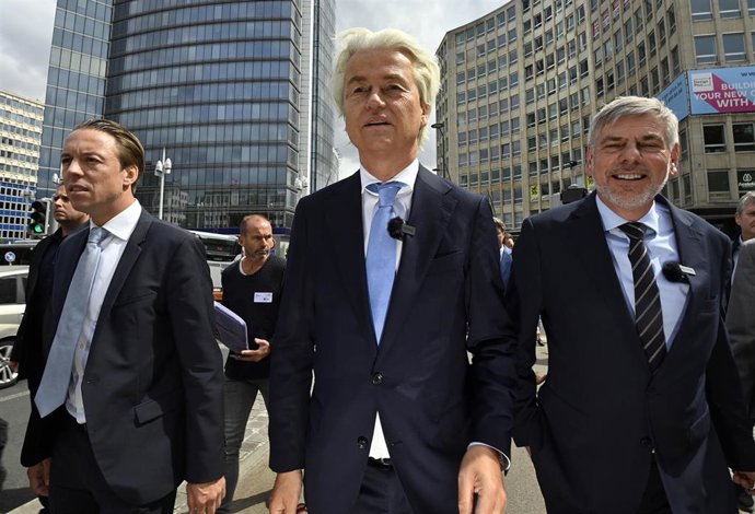 Archivo - El ultraderechista Geert Wilders, líder del Partido por la Libertad (PVV)